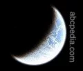 Eclipse solar visto desde la luna