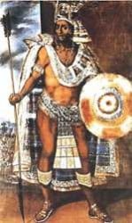 ilustración de Moctezuma