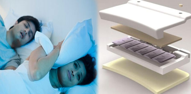 almohada antirronquidos
