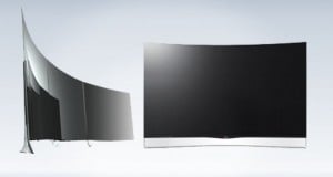 el nuevo televisor curvo de LG