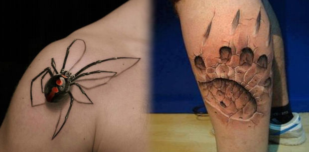 tatuajes-tridimensionales tatuajes tridimensionales