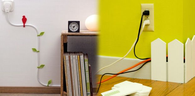 Consejos para ocultar cables eléctricos