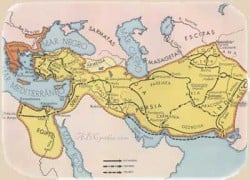 mapa imperio de alejandro magno