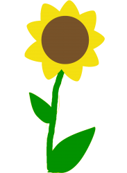 dibujo girasol