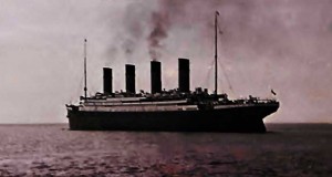 foto del titanic en ultramar