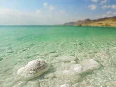 foto del mar muerto